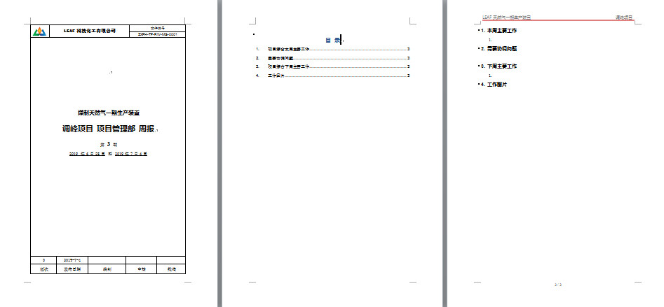 LEAF森叶正信_部门周报